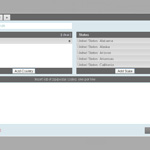 tax configuration state selection