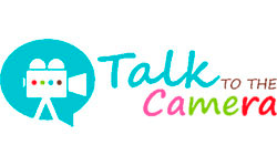 talk to the camera logotype