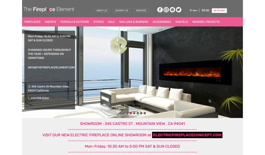 ecommerce-website-template-fireplace