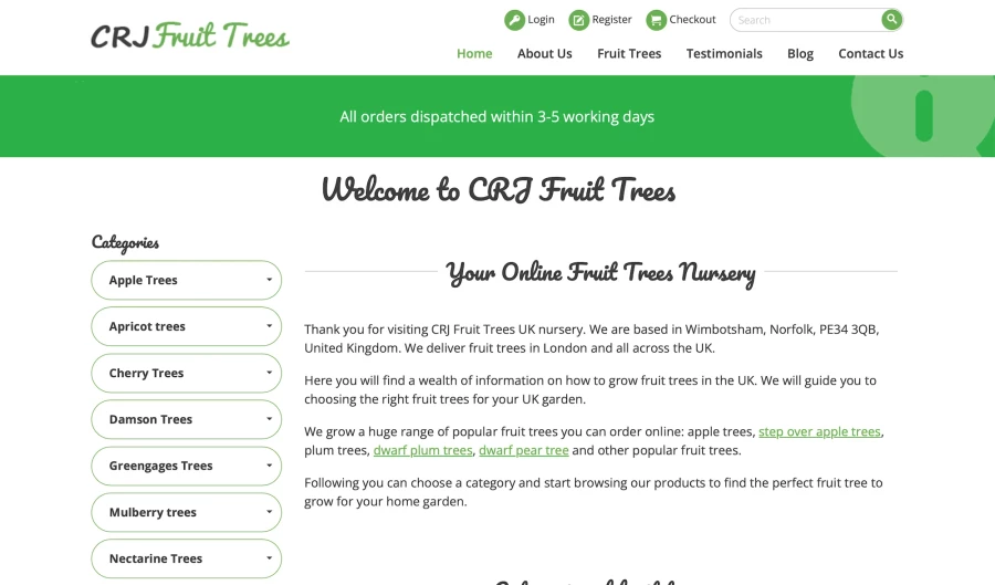 ecommerce-website-template-fruit-trees