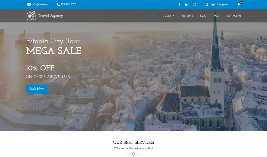 ecommerce-website-template-travel-agency
