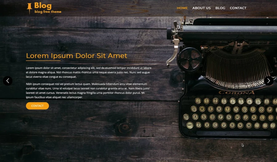 website-template-blog