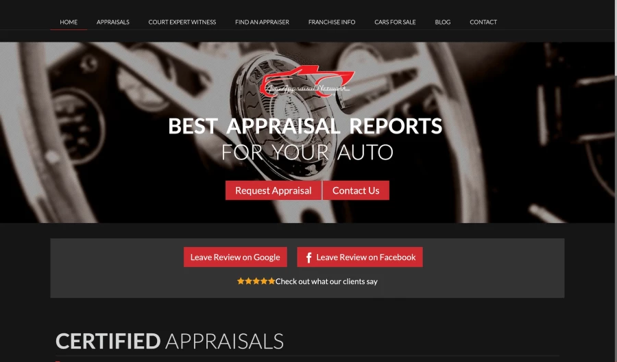 website-template-car-appraisal-network