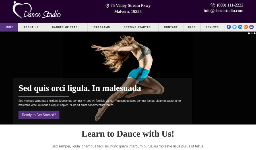 website-template-dance-studio