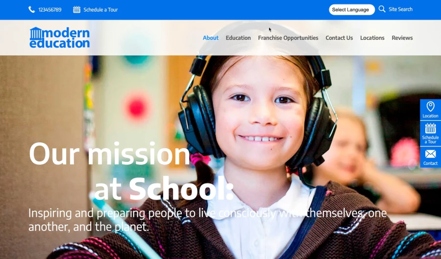 website-template-education