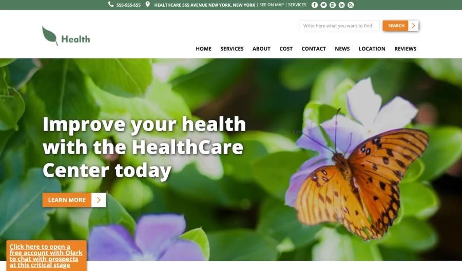 website-template-healthcare-services